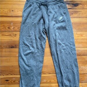 Nike Womens Heather Gray Sweatpants